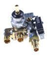 Franke Gas Distributor - Sp Hob Gas Tap Valved Dual Burner Sabaf - 133.0263.336